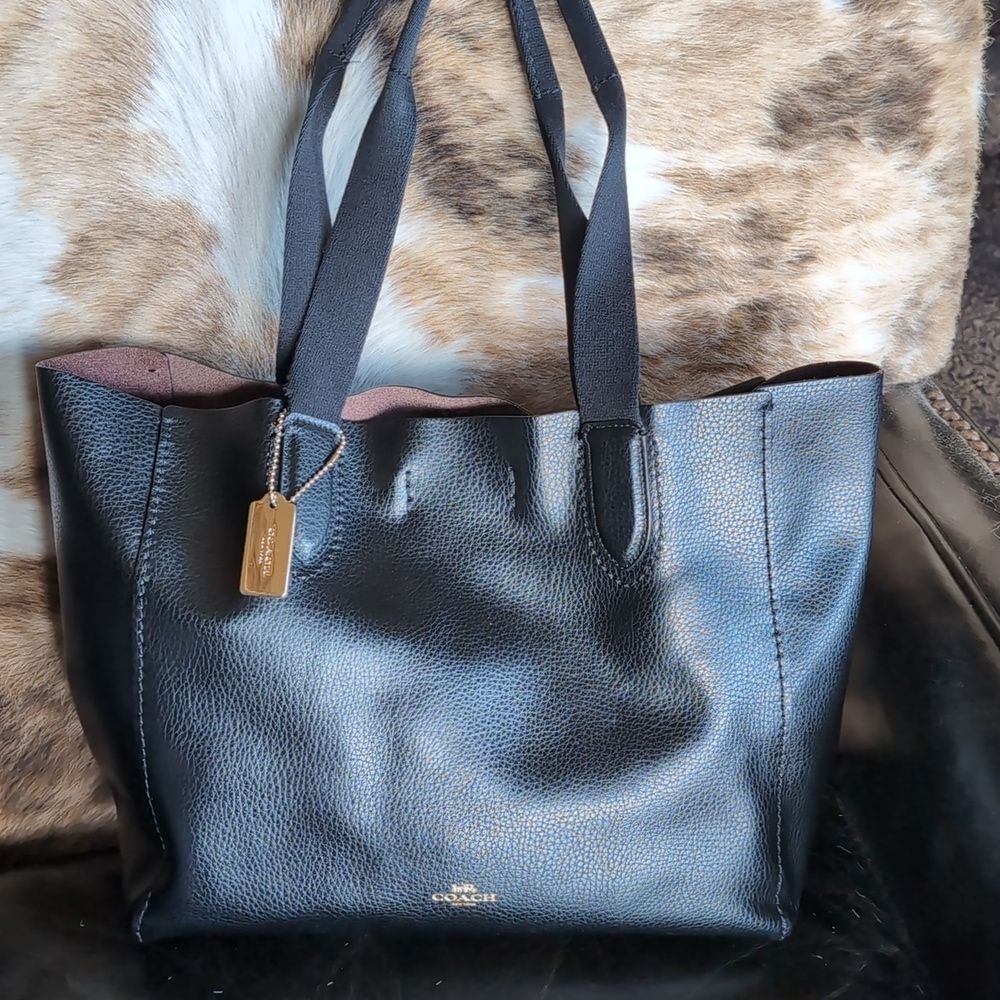 Coach Black ♣️ Derby Tote Bag
